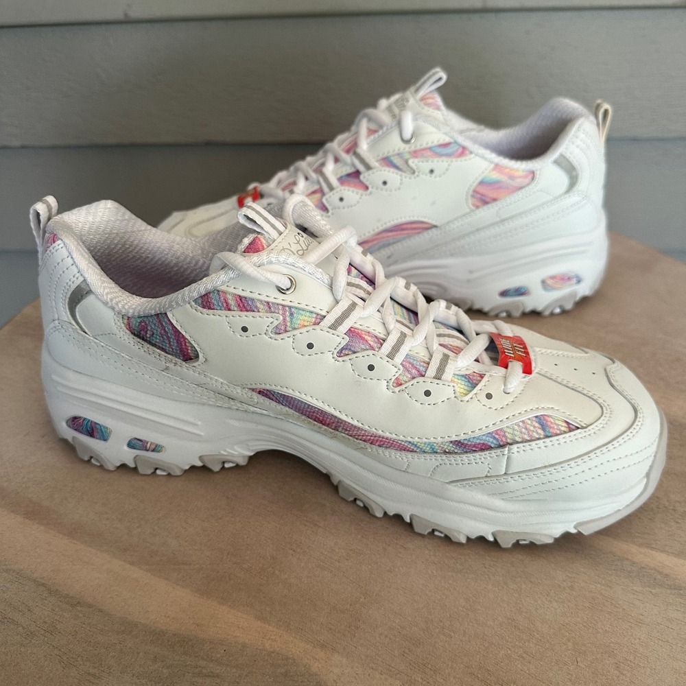Skechers D'Lites Whimsical Dream Womens Sneakers Size 11 Chunky Memory Foam - Picture 5 of 12